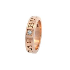 Bvlgari Bvlgari 18kt Rose Gold Ring with Diamond