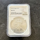 United States Mint American Eagle 2019 Silver 1 oz MS 70 NGC