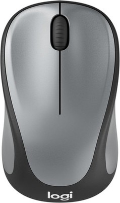 Logitech M317 Design Collection Kabellose Maus mit Nano-Empfänger - Light Steel 