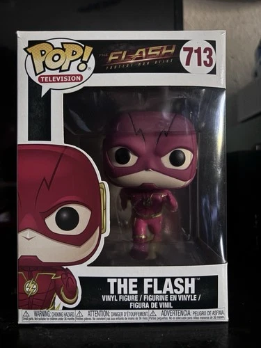 Funko POP! Television The Flash # 713 Running DC Vinyl Figure Perfect Condition