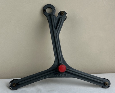 Empire 498 Metal Frame Platter Support Y Bar Brace Spring Orig Turntable Part