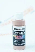 Createx Airbrush Colors 5125 Transparent Peach 2oz. water-based paint 