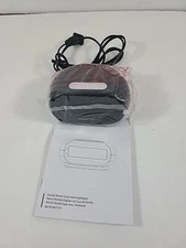 Amazon Basics Small Digital Alarm Clock With LED Display Nightlight Black