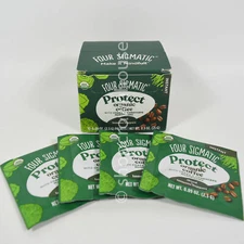 10 packets Four Sigmatic Organic Instant Coffee CHAGA & CORDYCEPS 0.9oz 10/2026