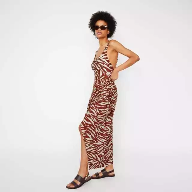 Leopard print maxi skirt warehouse cheap