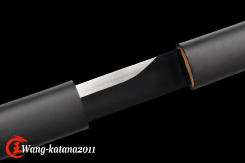 Naruto Sasuke Kusanagi Kusahan Sword Carbon Steel Black Shirisaya Japan Ninjato - Picture 5 of 10
