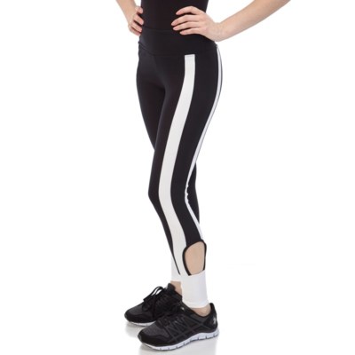 BALLY TOTAL FITNESS WOMENS ATHLETIC YOGA LEGGINGS SIZE L