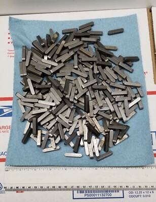 Lot of 230+Parallel Keys (6mm x 6mm x 30mm) Undersized DIN 6885 Ganter Steel
