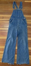 Vintage 1960 s Carhartt Denim Overalls Men s Sz. 32/32 Made in Canada