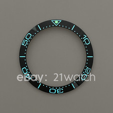 38mm Slope Black Ceramic Bezel Insert BGW9 Lu...