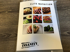 Beachbody Insanity Elite Nutrition Paperback