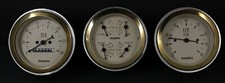 1949 1950 Plymouth 3 Gauge Dash Panel Ring Insert Mechanical Speedometer Gold