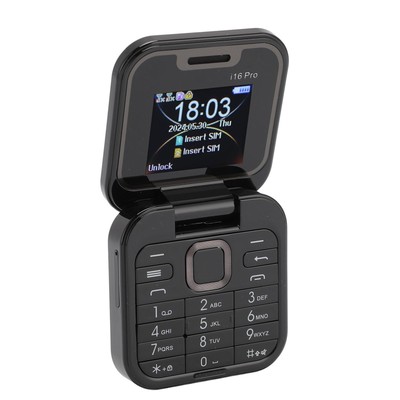 Mi NI Klapphandy 2G Dual SIM Faltbares Handy mit 177 Zoll HD Display HD Rückk...