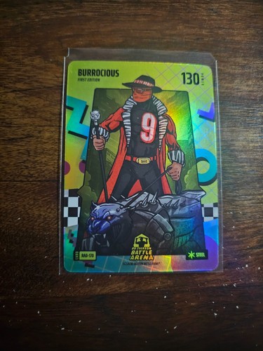 2024 Bo Jackson Battle Arena Burrocious 80's RAD Steel Battlefoil Joe Burrow SSP