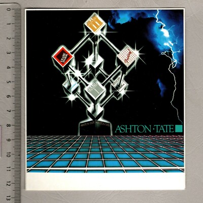 Aufkleber/Sticker ASHTON TATE Software dBASE Framework, MultiMate InterBase