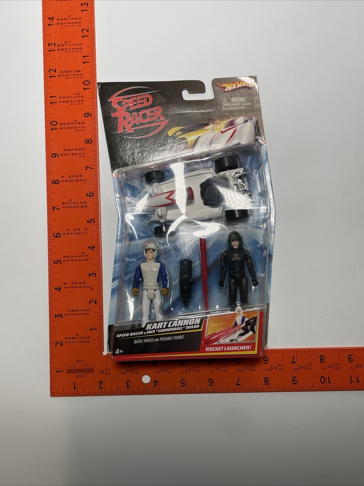RARE Hot Wheels Speed Racer Jack “Cannonball” Taylor Rocket Launcher ...