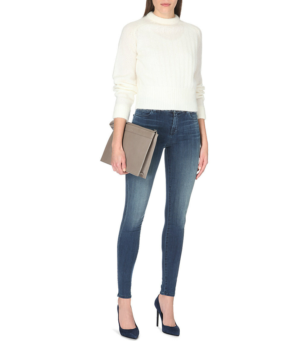 NWT J Brand 620 Mid Rise Super Skinny Jeans/Jeggings, Suspense Size 24, 25  $224
