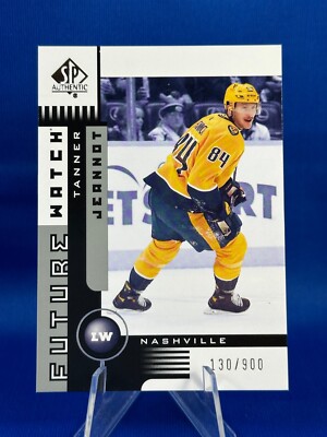 Tanner Jeannot 2021-22 Upper Deck SP Authentic Retro Future Watch /900