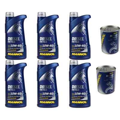 6L Motoröl MANNOL SAE 10W-40 DIESEL EXTRA 2xMotor Doctor