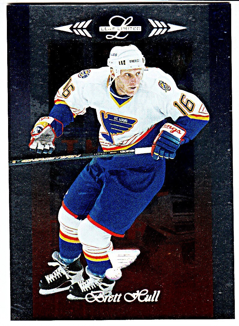 1997-98 LEAF LIMITED #24 BRETT HULL St. Louis Blues Hockey Card | eBay
