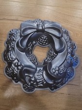 Nordic Ware Large Wreath Bundt Pan Heavy Gage Aluminum New Open Box Made in USA