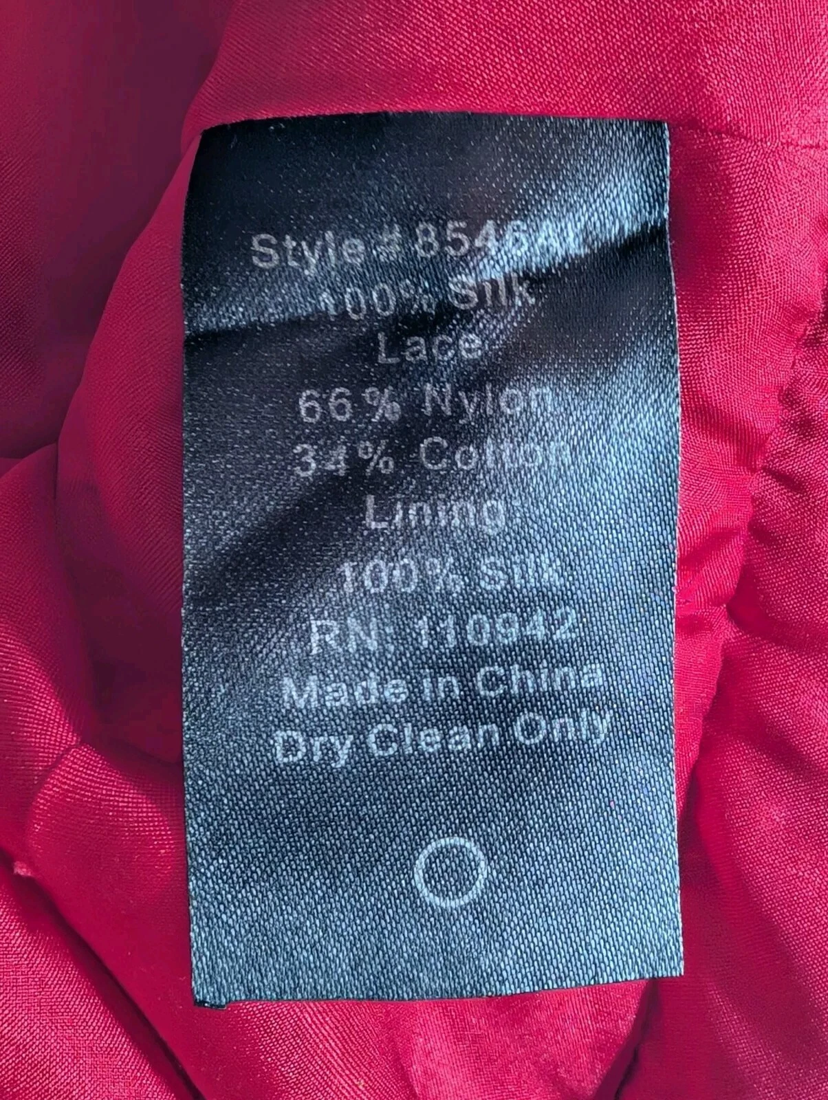 VALENTINO Barami Burgandy Halter abito slip seta e pizzo tulle sottofondo taglia media