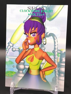 SEGAゲームカード Soltia Clockwork Knight #83 SEGA FREAKS Card Game 1996-1997 Japan