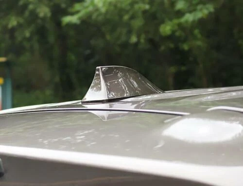 Cubierta aérea antena aleta tiburón coche marrón 2013-2020 para Mitsubishi Outlander Foto 4 de 4