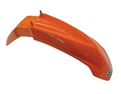 Garde-boue UFO avant orange KTM SX 85 pour remplacer un plastique cassé