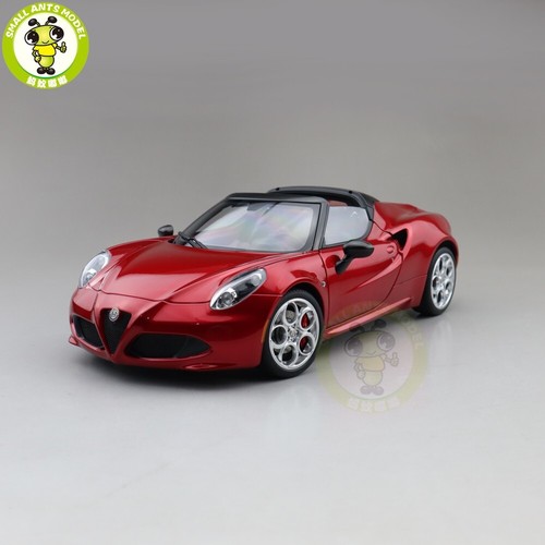1/18 ALFA ROMEO 4C SPIDER Autoart 70142 Red Model Toy Car Gifts For Friends - Picture 4 of 15