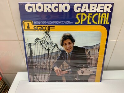 Giorgio Gaber    Special LP 1982 SCACCO MATTO SIGILLATO!