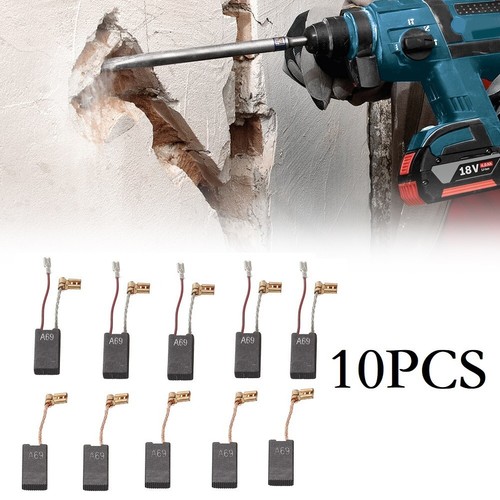 Restore Your Drill's Power with 10PCS Carbon Brush Set for Bosch Rotary Hammer - Picture 22 of 24