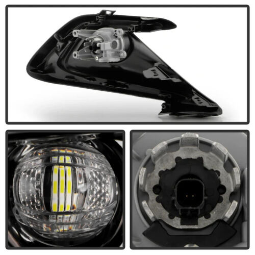For Toyota Corolla Hatchback Models 2023-2024 Full LED Fog Lights w/Switch Pair - Picture 3 of 6