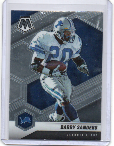BARRY SANDERS 2021 MOSAIC FOOTBALL CARD #75 LIONS A128 - 第 1/2 張圖片