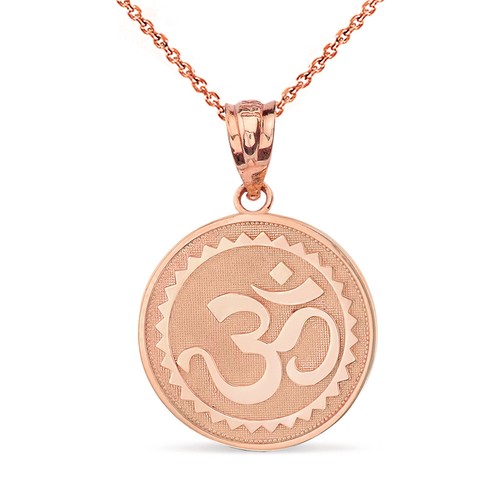 Solid 10k Rose Gold Hindu Spiritual 