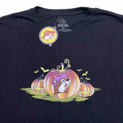 NWT Bucees T Shirt Halloween Short Sleeve  Size XL
