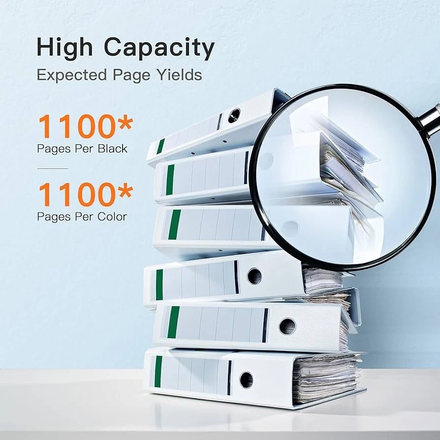 10-PACK E-Z Ink Cartridges Replacement for Epson 252XL - NEW! - Image 3 of 4