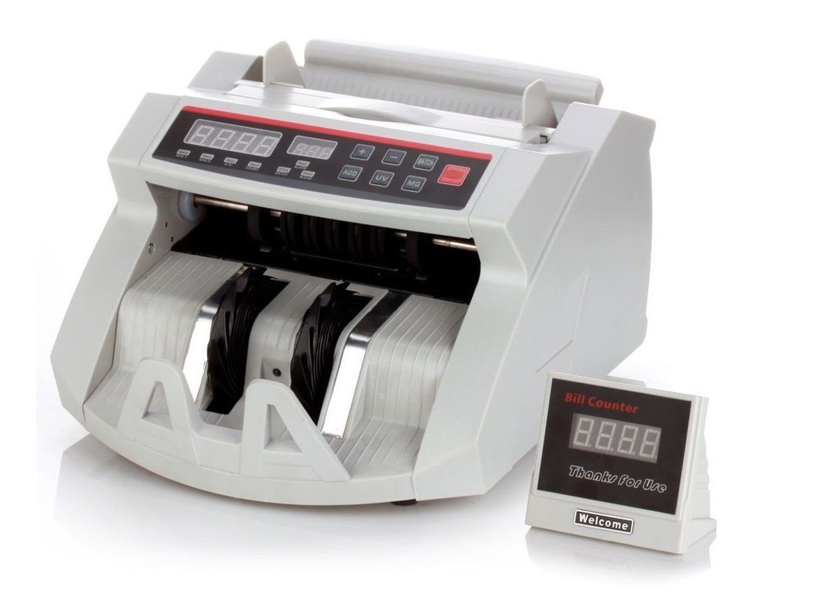 Rilevatore Di Banconote Contraffatte Portatile - Luce Viola E Controllo Magnetico, Con Allarme Sonoro