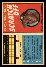 1970 Topps Scratch-Offs Baseball #21 Willie Stargell EX *d10