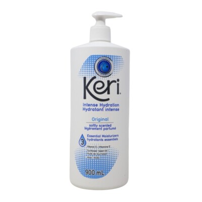 Keri Original Intense Hydration Softly Scented Essential Moisturizer, 30.4 Oz