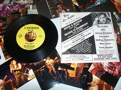 Ron LaSalle & The East Side Rockers Ridin’ Rockin’ 45 RPM Record ...