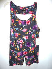 NEW Oneill Womans SOPHIA Multi Floral Top Size M MSRP 38.00