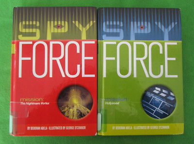 Max Remy LOT 2 HC MAX REMY, SPY FORCE SERIES BY DEBORAH ABELA: NIGHTMARE VORTEX ...