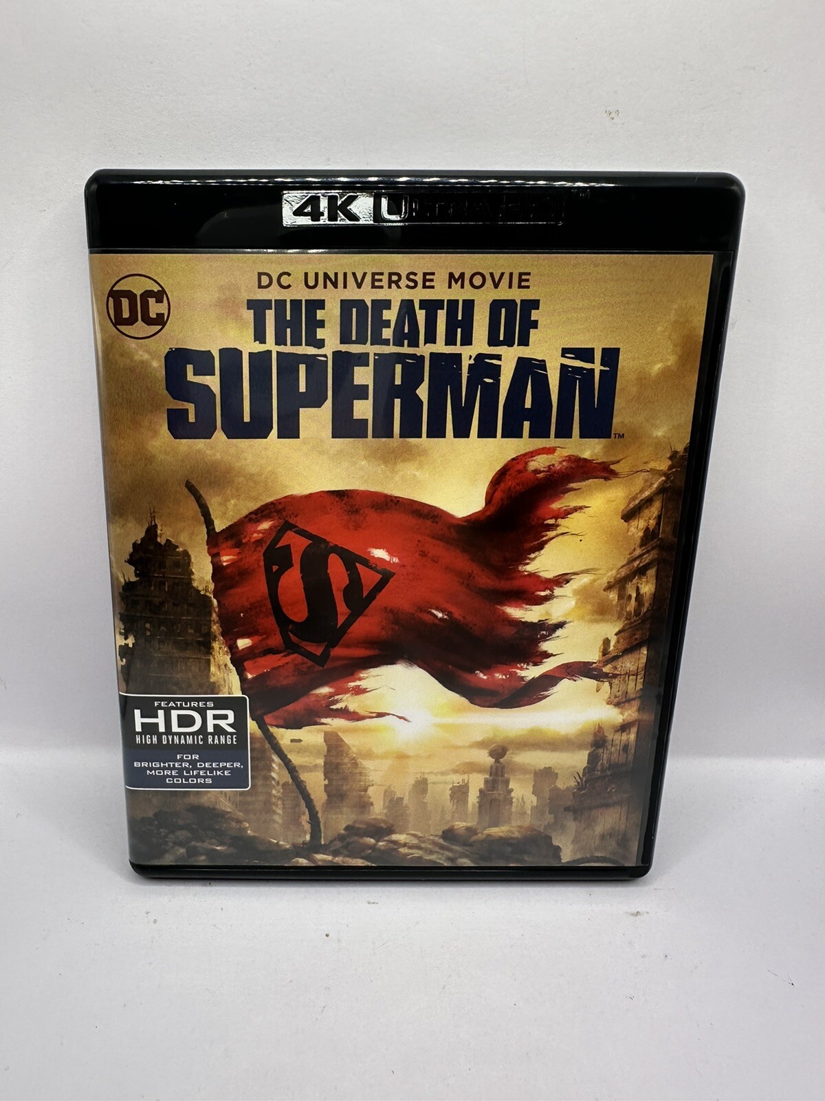 THE DEATH OF SUPERMAN (4K ULTRA HD) - Blu Ray -Region free