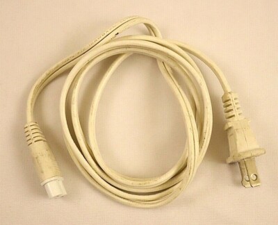 Power Cord White E137398 YY-2 5Ft SPT-2 E137357 LL110595-1 | eBay