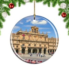 Spain Mayor Square Salamanca Christmas ornament city travel souvenir