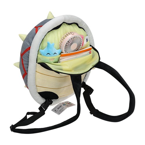 16" Super Mario Bros Bowser Turtle Backpack Soft Plush Toys Gifts Bag For Adult - Picture 7 of 17