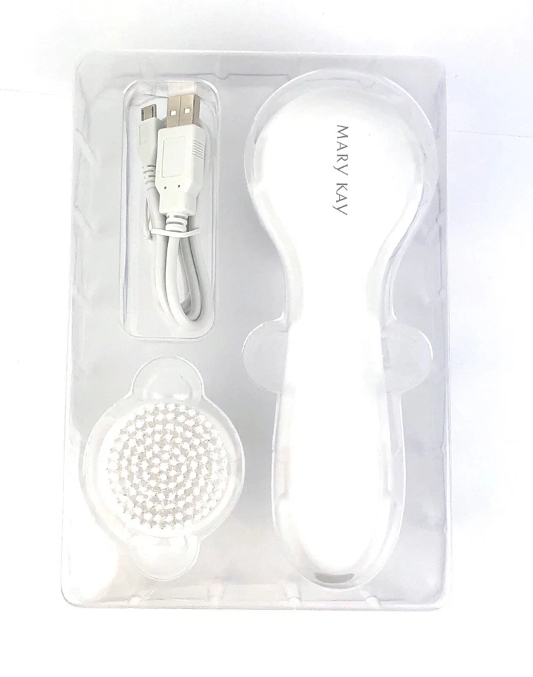 Система ухода за кожей Mary Kay SKINVIGORATE SONIC с 1 насадкой для щетки и универсальным USB-кабелем - Изображение 2 из 4