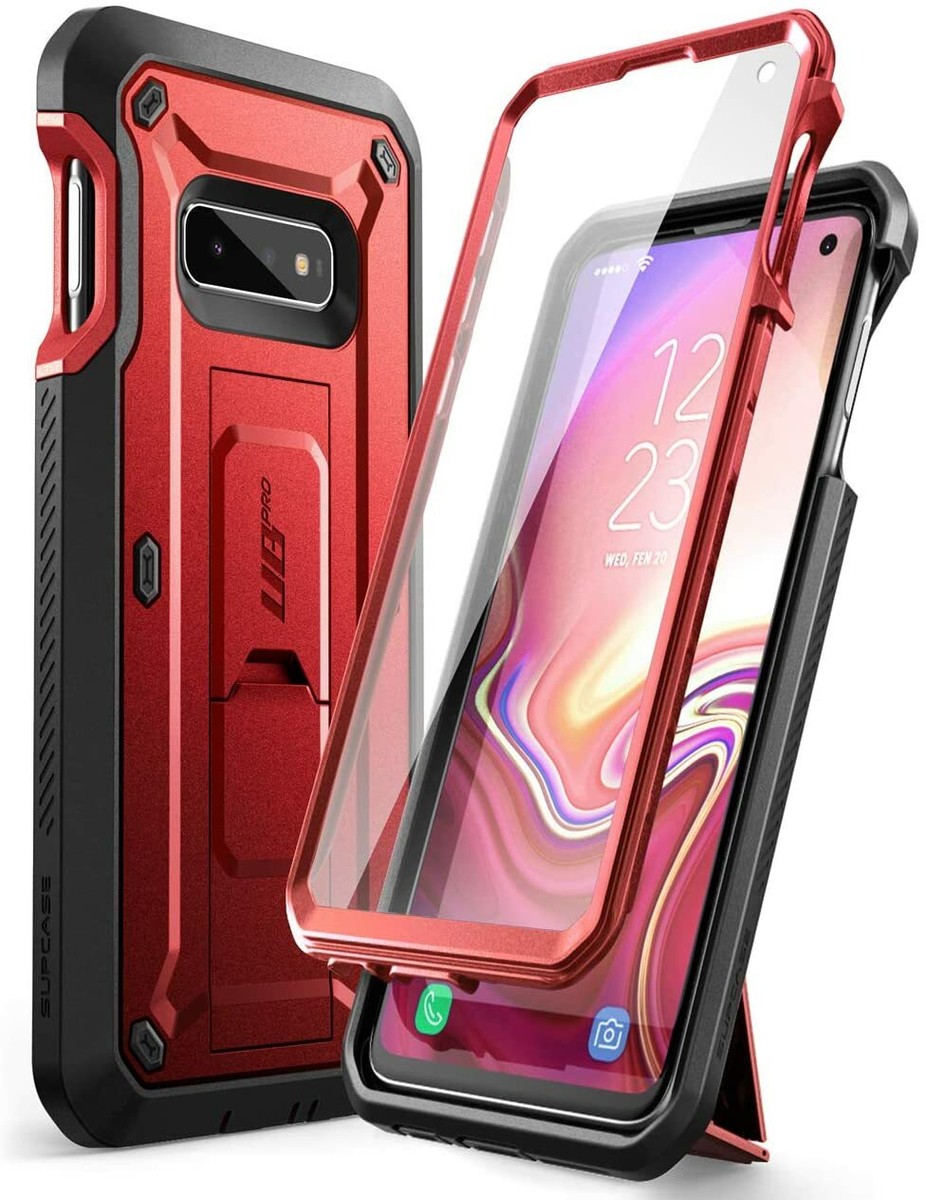 For Samsung Galaxy S10e, SUPCASE 360 Protection Screen Case Stand