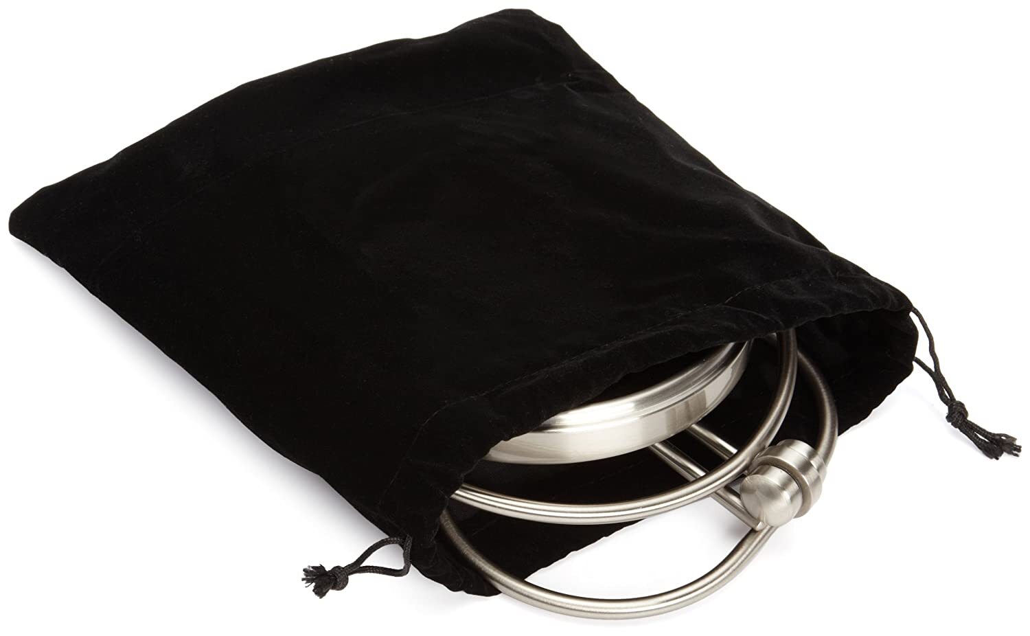 Jerdon MC450N Folding Travel Mirror 10X1X Magnification Nickel Finish